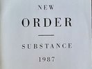 New Order - Substance 2xLP Vinyl 12'' Compilation (1987)