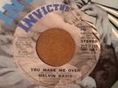 MELVIN DAVIS - You Made Me Over. US Invictus 45'. Promo Detroit Soul 1973 Killer