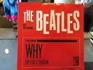 THE BEATLES WHY CRY FOR A SHADOW RARE MGM 45 + PICTURE SLEEVE Tony Sheridan