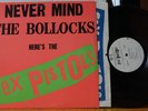 Never Mind The Bollocks Here's the SEX PISTOLS orig w/ SUB-MISSION Sticker inner