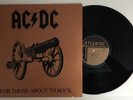 AC/DC - For Those About To Rock - 1981 Vinyl LP Masterdisk RL SD 11111 (EX)