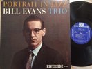 BILL EVANS TRIO - PORTRAIT IN JAZZ - ORIGINAL US RIVERSIDE MONO LP RLP 12-315