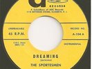 THE SPORTESMEN  inst. rocker 45  Dreaming / Sand Storm - NM