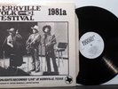 KERRVILLE FOLK FESTIVAL 1981A & B RARE Austin 2LPs LIVE NM- READ--
