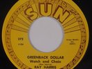 RAY HARRIS: Greenback Dollar / Foolish Heart SUN Rockabilly SUPER NM 45 