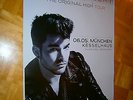 NEU 2016 XL Concert-Tour Promo Poster ADAM LAMBERT (Queen) München MINT