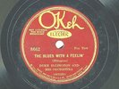Rare 78RPM Record Duke Ellington and His Orchestra, Blues With a Feeling