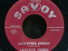 45bs-R&B  -SAVOY 1574-Lafayette Thomas