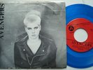 AVENGERS Paint It Black CD PRESENTS 1983 Original Blue Vinyl PS 7