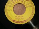 JOHNNY CASH Sun #241 - I WALK THE LINE-GET RHYTHM 45 Vinyl 1958