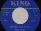 CHARLIE FEATHERS: Everybody’s Lovin’ My Baby KING Rockabilly 45 NM- ’73 Super