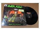 Over Kill Under The Influence Vinyl LP In Shrink w/Hype Sticker Near Mint