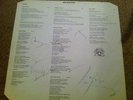 Queen Autographed Signed LP Record Inner Sleeve 1