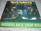 IRON MAIDEN -MAIDENS BACK FROM HELL- AWESOME  2LP MADE IN NETHERLANDS