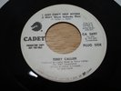 70'S NORTHERN SOUL 45. TERRY CALLIER-I JUST CAN'T HELP MYSELF/PROMO CADET-5697