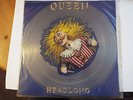 QUEEN Head Long Rare Clear Vinyl Picture Disc - Signed By Roger Taylor