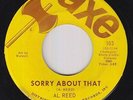 R&B Soul 45 - Al Reed - Sorry About That - Axe - VG++ mp3