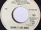 SELENA Y LOS DINOS - La Carcacha // Como la Flor - RARE GUATEMALA DIDECA 45