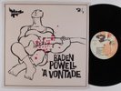 BADEN POWELL A Vontade BARCLAY LP VG++/NM france