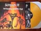 Samhain ?November Coming Fire Colored LP Yellow Vinyl + insert German Reissue