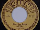 WILLIE NIX: Baker Shop Boogie USA SUN Unreleased REPRO 45 Rockabilly NEAR MINT