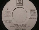 Charles Mann: It's All Over / It's All Over - ABC Records White Promo