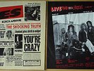 EX/EX GUNS N' ROSES LIES ORIGINAL UK VINYL LP