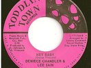DENIECE CHANDLER & LEE SAIN  crossover 45  Hey Baby / Glorious Feeling - NM