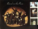 PAUL MCCARTNEY AND WINGS band on the run PAS 10007 with poster uk 1973 LP EX/EX