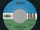 Rare Surf ERA 45-CONRAD AND THE HURRICANES(Frank Zappa)HURRICANE/SWEET LOVE EX