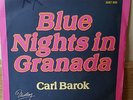 RARE 45 7 FUNK SPACE DISCO CARL BAROK BLUE NIGHTS IN GRANADA OG FRANCE 77 LISTEN