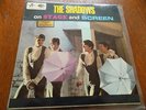 THE SHADOWS - ON STAGE AND SCREEN : EP: UK SEG 8528: ORIGINAL : RARE: EX-