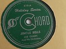 Joe Gumin - 78rpm single 10-inch – Chord #619 Jingle Bells