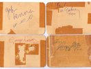 A BRILLIANT FULL SET OF BEATLES AUTOGRAPHS SIGNED IN THE CAVERN CLUB IN 1962