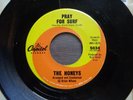 The Honeys 45 record Hide Go Seek, Pray for Surf, arranged by Brian Wilson