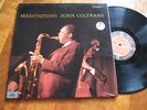 JOHN COLTRANE Meditations LP USA GATEFOLD LAMINATED RARE  STEREO NO CD
