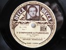 4x 78rpm ARTHUR HONEGGER conducts his SYMPHONY LITURGIQUE - VERY RARE