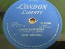 EDDIE COCHRAN C'MON EVERYBODY -  ORIG CANADA 10