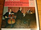 ROSTROPOVICH RICHTER Beethoven Cello Sonatas 2-LP-Box Philips AY