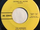 * AVENGERS Crying All Alone/No Wonder RARE GARAGE NORTHERN SOUL Mr Genius HEAR