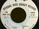 * HIGH KEYS Living A Lie/Take A Chance ORIG NORTHERN SOUL Verve Promo 45 HEAR