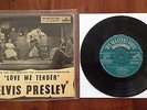 ELVIS PRESLEY ORIGINAL 1956 UK H.M.V . EP LOVE ME TENDER HIS MASTERS VOICE