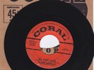 JOHNNY BURNETTE TRIO-CORAL 9-61675 RARE ROCKABILLY 45RPM OH BABY BABE VG
