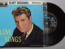 CLIFF RICHARD  - LOVE SONGS. RARE UK 1963 STEREO EP. ESG 7900. EXCELLENT