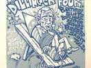 DILLINGER FOUR KUNSTDRUCK VON DWITT / LIMITIERT  POSTER