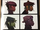 Gorillaz Demon Days 2x LP Import Pink & Clear Vinyl Blur