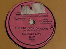 Red River Dave  - 78rpm single 10-inch - DECCA DJ #29002 Red Deck Of Cards