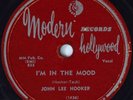 HEAR Blues 78 rpm JOHN LEE HOOKER I'm In The Mood MODERN 835
