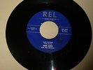 SURF INSTRUMENTAL 45 RPM RECORD - EDDIE SMITH & HORNETS - REL 601