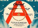 ROBERT MITCHUM   BALLAD OF THUNDER ROAD b/w MY HONEY'S LOVIN ARMS   UK DEMO 7